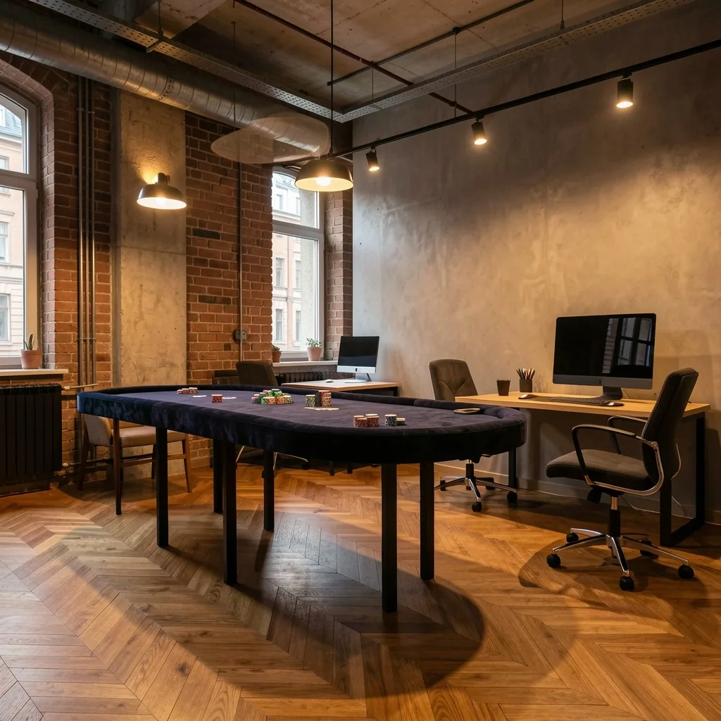 Wnętrze coworkingu Vellfora przy ulicy Piotrkowskiej