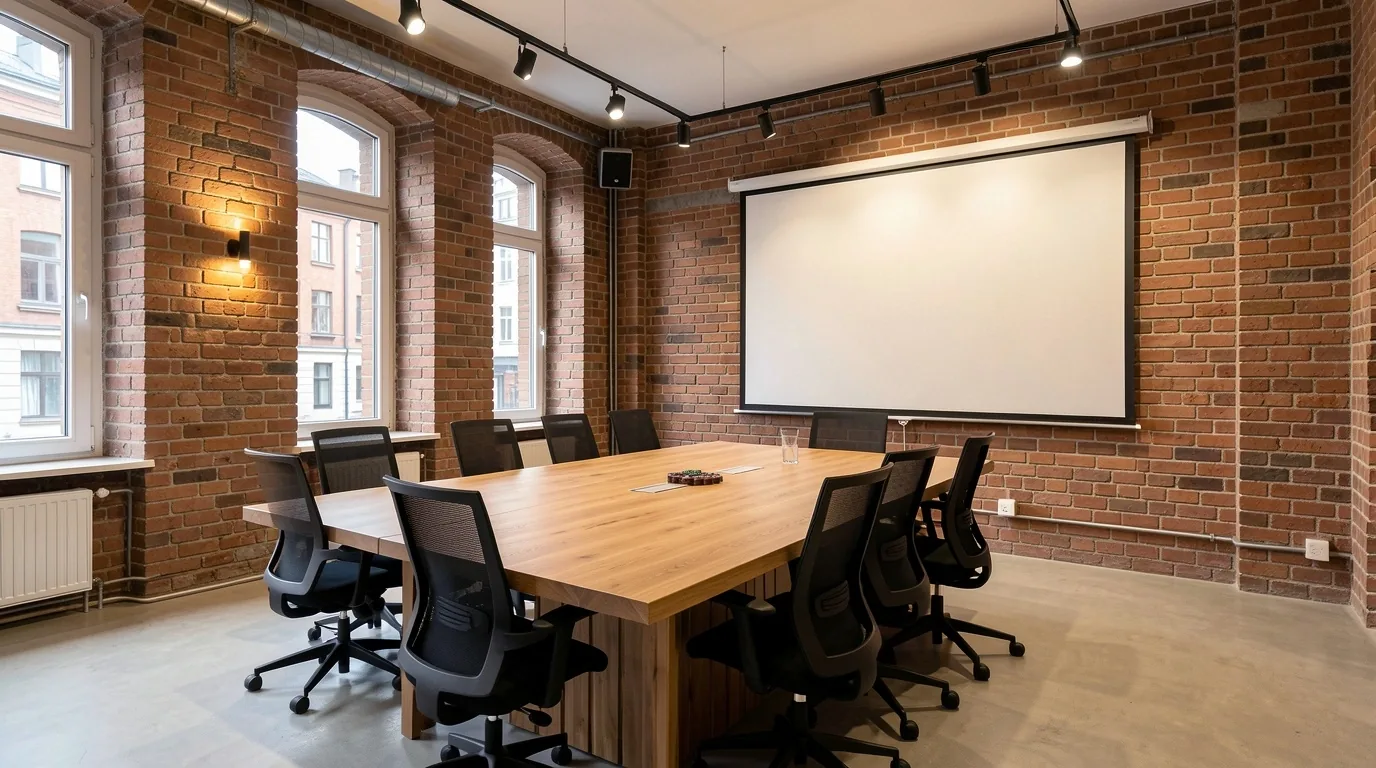 Sala konferencyjna w coworkingu Vellfora